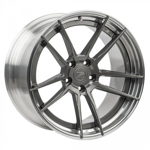 ZP.FORGED 2 Super Deep Concave | Gunmetal / Polished Lip 